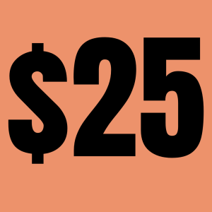 $25