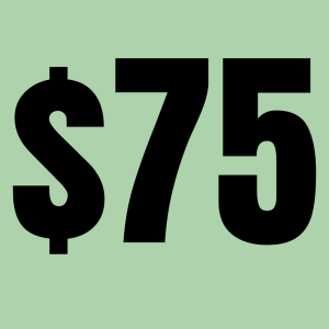 $75
