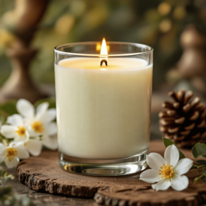Golden Mallorn Candle
